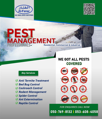 Jubail, Pest Control, Pest Control Service&ndash; Jubail