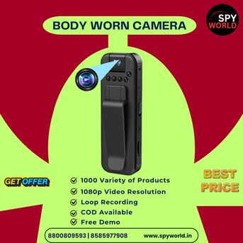 New Delhi, Electronics, INR 2000,  Best Body Worn Spy Camera Dealer In Mumbai &ndash; Spy World