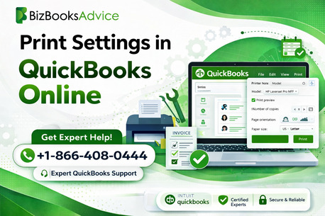 Washington DC, Accounting, QuickBooks Online Print Settings Made Easy: Fix Invoices, Reports & Statements