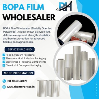 New Delhi, Materials, Top BOPA Film Wholesaler | RH Enterprises Best Deals