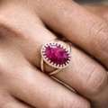 Exquisite Diamond Ruby Rings &ndash; Elegant Handcrafted Jewelry