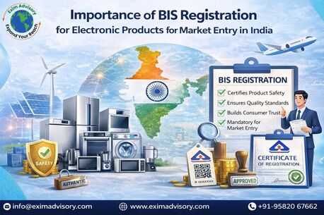 Noida, Legal, BIS Registration For Electronic Products | Exim Advisory