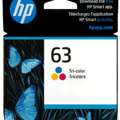 HP 63 Tri Color Ink Cartridge