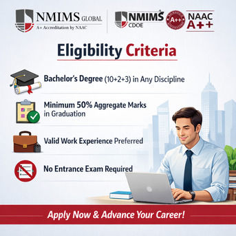 Mumbai, Education, NMIMS Online MBA Eligibility Criteria 2026