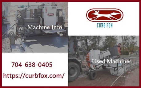 New York, Industrial Machinery, Cost Effective Deals On Used Curb And Gutter Slipform Curb Paving Machines