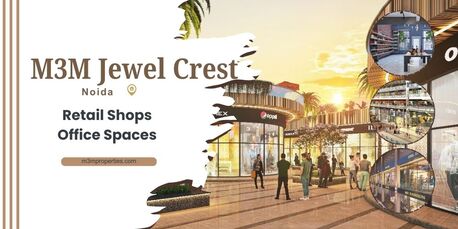 Noida, Offices, INR 10000000,  1234 Sq. Feet,  M3M Jewel Crest Price & Payment Plan | 50:50 Offer Available