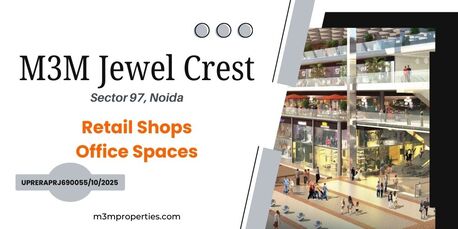 Noida, Offices, INR 10000000,  1234 Sq. Feet,  M3M Jewel Crest Price & Payment Plan | 50:50 Offer Available