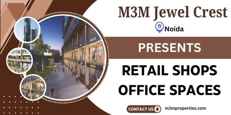 Noida, Offices, INR 10000000,  1234 Sq. Feet,  M3M Jewel Crest Price & Payment Plan | 50:50 Offer Available
