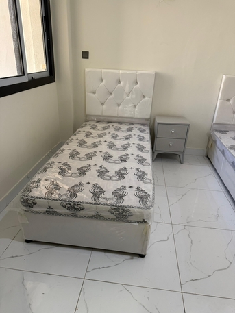 Al Mahjar, Furniture, SAR 310,  1️⃣ 🛏️ Single Bed With Mattress + FREE Pillow 🎁 | Stylish Designs & Colours 🌈