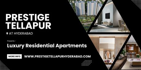 Hyderabad, Real Estate For Sale, INR 10000000,  Prestige Tellapur Hyderabad - Discover The Finer Side Of Life
