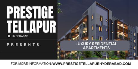 Hyderabad, Real Estate For Sale, INR 10000000,  Prestige Tellapur Hyderabad - Discover The Finer Side Of Life