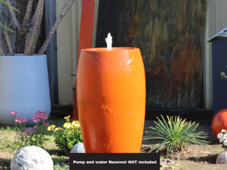 San Diego, Farm & Garden, USD 699,  Drum Shape Fountain &ndash; Modern Ceramic Garden Water Feature