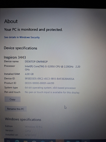 Khobar, Computers, SAR 750,  Dell Laptop For Sale
