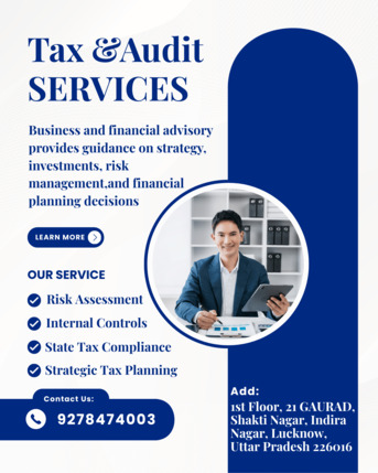 Lucknow, Accounting, Expert Tax And Audit Services For Smooth Compliance