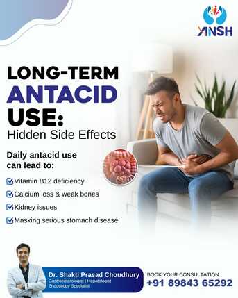 Mumbai, Health, Antacid Side Effects | Best Gastroenterologist | Dr Shakti Prasad Choudhury.