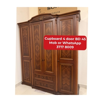 Manama, Furniture, BHD 45,  🌍🌐Cupboard 4 Door In Good Condition For Sale With Delivery