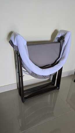 Manama, Furniture, BHD 30,  Baby Wooden Bassinet For Sale