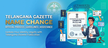 New Delhi, Legal, Expert Telangana Gazette Name Change Online Assistance