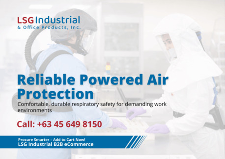 Manila, Tools, PHP 1000,  3M Scott Duraflow FH2 Hood Powered Air Respirator