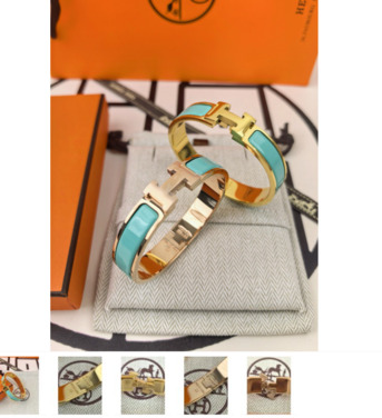 New York, Clothing & Accessories, USD 170,  Replica Hermes Bracelets | Hermes Clic H Bracelet In Email Vert Enamel