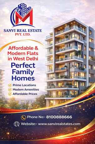 New Delhi, Household Items, Affordable & Modern Flats In West Delhi &ndash; Perfect Family Homes