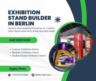 Berlin, Event Planning, Exhibition Stand Builder For CWIEME 2026 | Stand Builders