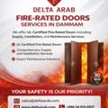 UL Listed, Fire Rated Door, Supply, Installation & Maintenance Services In Dammam.