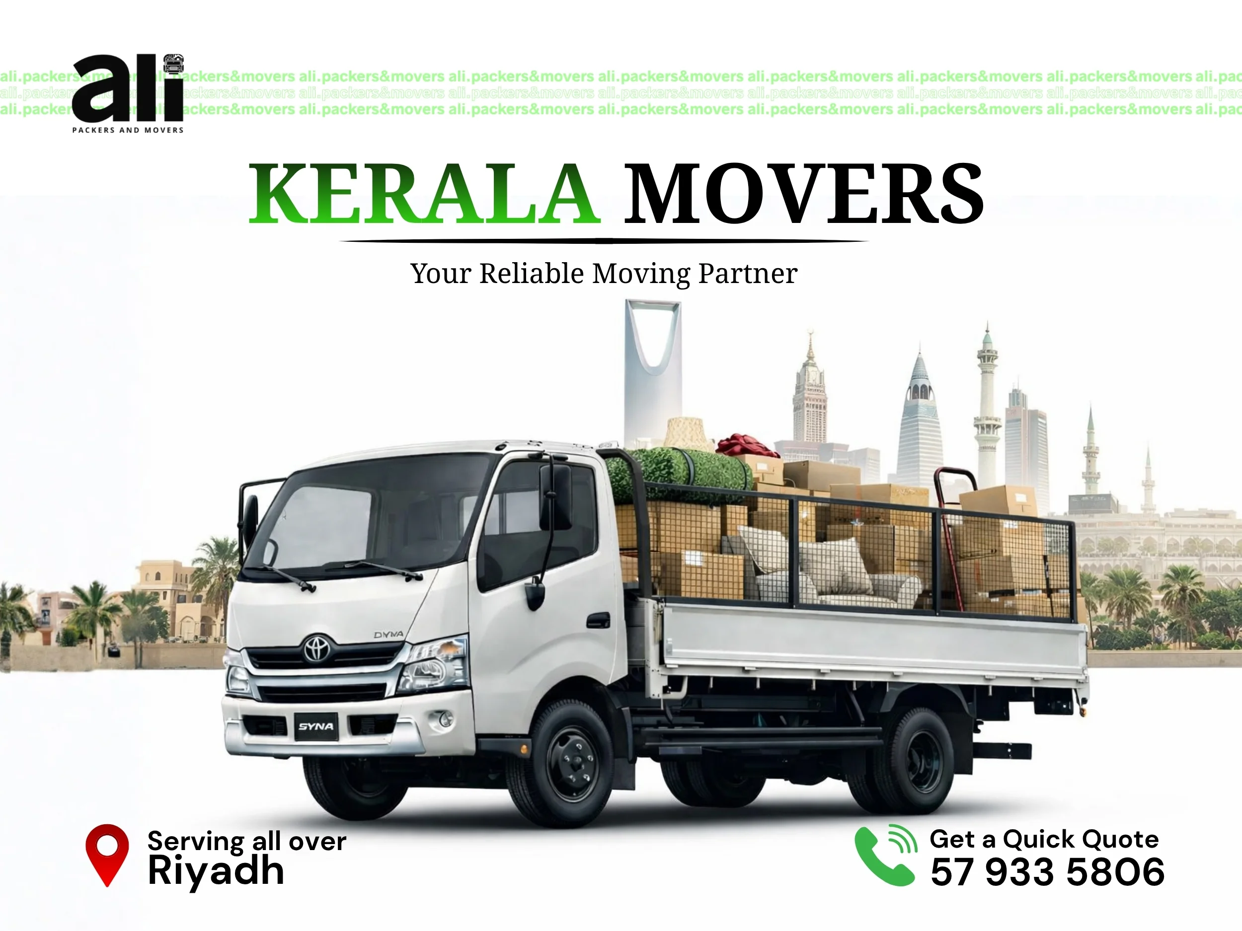 Manfouha, Labor/Moving, Kerala Movers - Ali Packers &Movers, Riyadh | Affordable Moving Service | +966 57 933 5806