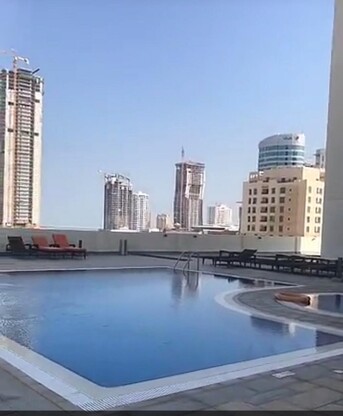 Sanabis, Apartments/Houses, BHD 270/month,  Furnished,  Studio,  50 Sq. Meter,  MODERN STUDIO APARTMENT | POOL & GYM | READY TO MOVE IN | SANABIS NEAR SEEF | BD 270