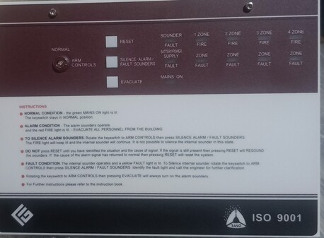 Jeddah, Electronics, SAR 300,  Fire Alarm Control Panels Conventional 4 Zone