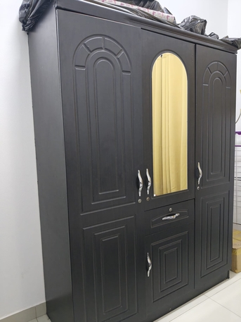 East Riffa, Furniture, BHD 35,  Triple Door | Wardrobe | Almirai | Cloth Dressing Table