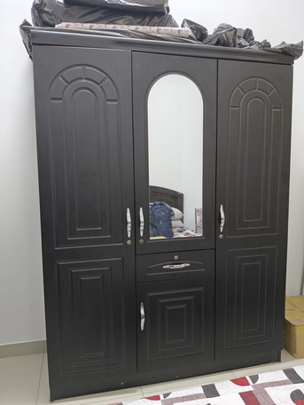 East Riffa, Furniture, BHD 35,  Triple Door | Wardrobe | Almirai | Cloth Dressing Table