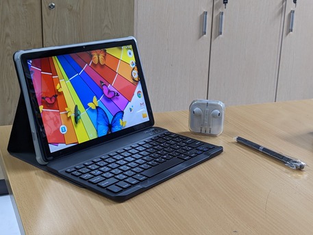 Manama, Electronics, BHD 33,  Tablet POPO | 6GB RAM +128GB | Deal &ndash; FREE Keyboard, Handfree & Pen ,Cover