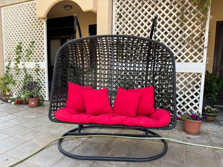 Rabigh, Furniture, SAR 650,  3-seater Swing With Cushions