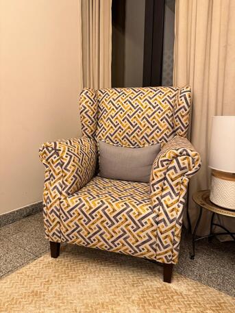 Rabigh, Furniture, SAR 375,  2-seater Fabric Armchair