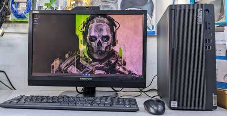 Manama, Computers, BHD 118,  Lenovo 10th Gen Just Like New Condition PC Lenovo 22" FHD Monitor Built-in Camera &Speaker