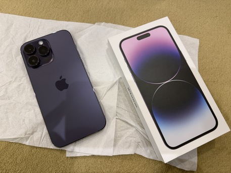 Riyadh, Mobile Phones, SAR 2900,  Iphone 14 Pro Max 256 GB Deep Purple