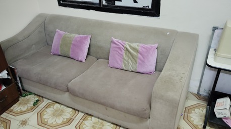 Al Baghdadyiah Al Sharqyia, Household Items, SAR 120,  Grey Sofa 3 Seater