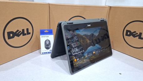 Manama, Computers, BHD 55,  Special Laptop For Online Studies DELL 2 In 1 Touch Laptop 8GB DDR4 RAM 128GB M2 OS 10 Pro