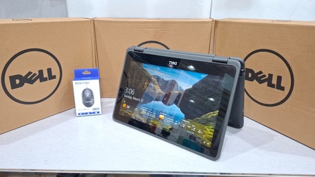 Manama, Computers, BHD 55,  Special Laptop For Online Studies DELL 2 In 1 Touch Laptop 8GB DDR4 RAM 128GB M2 OS 10 Pro