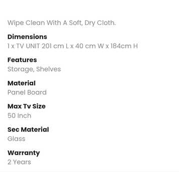 Riyadh, Furniture, SAR 600,  TV Unit / Entertainment Center