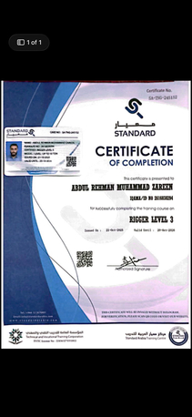 Riyadh, Job Seekers, Permit Reciever And Rigger