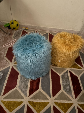 Khobar, Household Items, SAR 30,  2 Kid Bean Ottomans 30 SAR Each