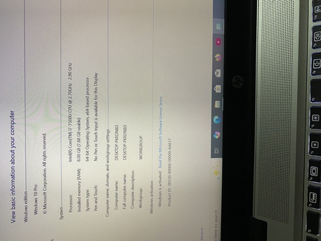 Riyadh, Computers, SAR 850,  Hp Laptop Core I7-512GB SSD-8GB RAM-14&rdquo; Full HD