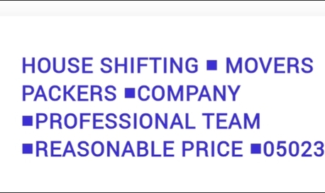 Riyadh, Labor/Moving, HOUSE SHIFTING  MOVERS  PACKERS  ■COMPANY  PROFESSIONAL TEAM  REASONABLE PRICE