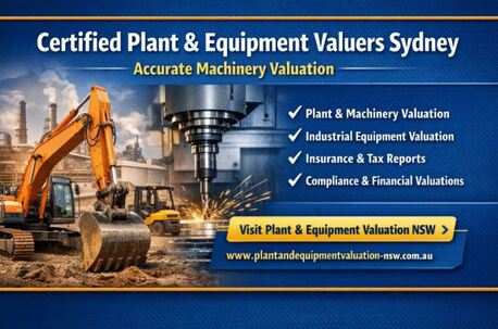 Sydney, Real Estate, Certified Plant & Equipment Valuers Sydney | Accurate Machinery Valuation