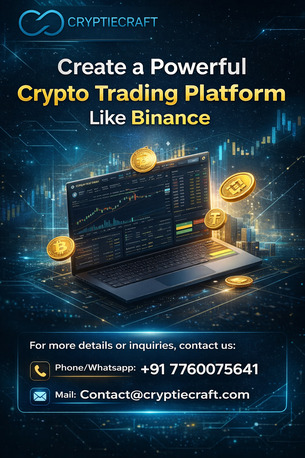 Mumbai, Software, Create A Powerful Crypto Trading Platform Like Binance