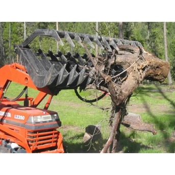 New York, Farm & Garden, USD 4790,  Heavy Duty Tractor & Skid Steer Attachment / ANBO GR60 Grapple Rake