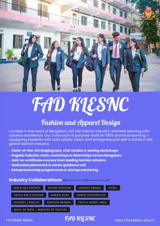 Bangalore, Education, Enquire Now &ndash; KLE Fashion & Apparel Design, Bangalore
