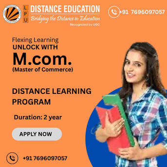 Punjab, Education, Study MCom Online From Lovely Professional University